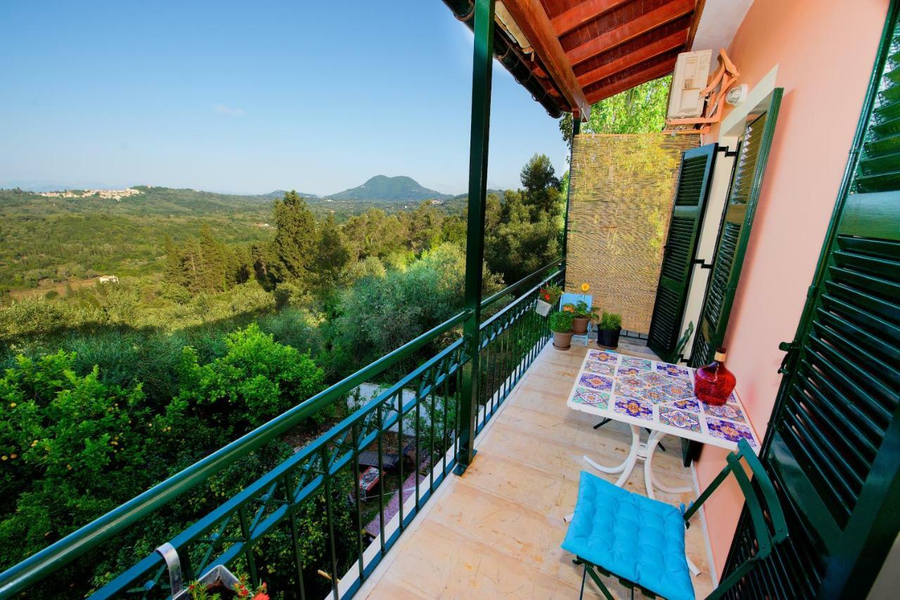 Aurora Apartment Corfu Pelekas Exterior photo